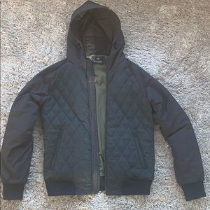 Scotch & Soda Hooded Bomber Jacket